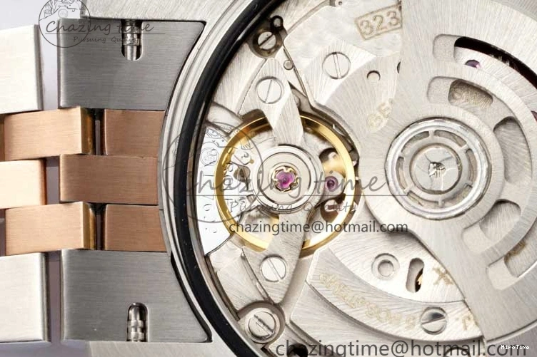 MiroTime 0504 DateJust 36 SS RG DIWF 1:1 Best Edition 904L Steel Gray Stick Dial on Jubilee Bracelet SA Original 2321